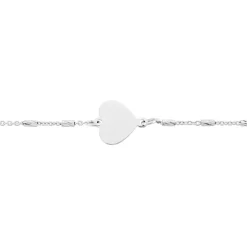 Bracelet Argent Blanc Taneka