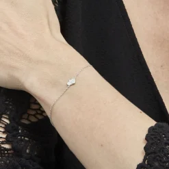 Bracelet Argent Dounyo Oxydes De Zirconium