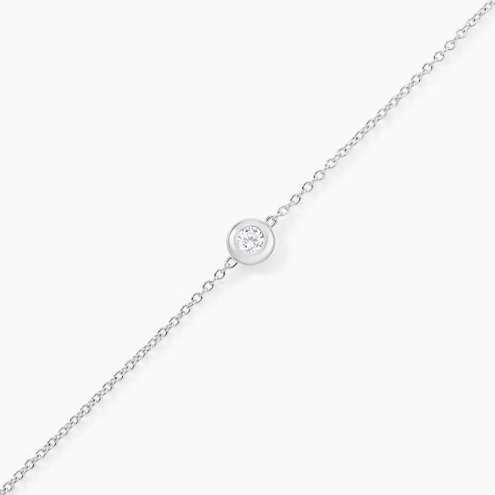 Bracelet Argent Laureano Oxydes De Zirconium