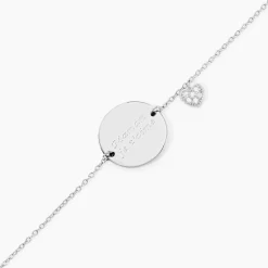 Bracelet Argent Nellchen Oxydes De Zirconium