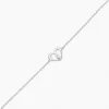 Bracelet Argent Savin Oxydes De Zirconium