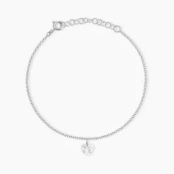Bracelet Argent Sopher Oxyde De Zirconium
