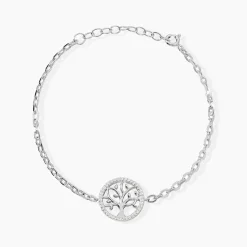 Bracelet Argent Urcisse Oxydes De Zirconium