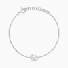 Bracelet Argent Valente Oxydes De Zirconium
