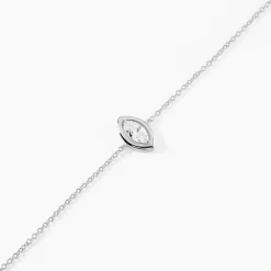 Bracelet Arone Argent Blanc Oxyde De Zirconium|Marc Orian Best