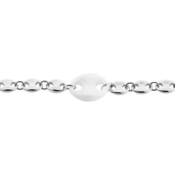 Bracelet Ashoka Argent Blanc Céramique|Marc Orian Best