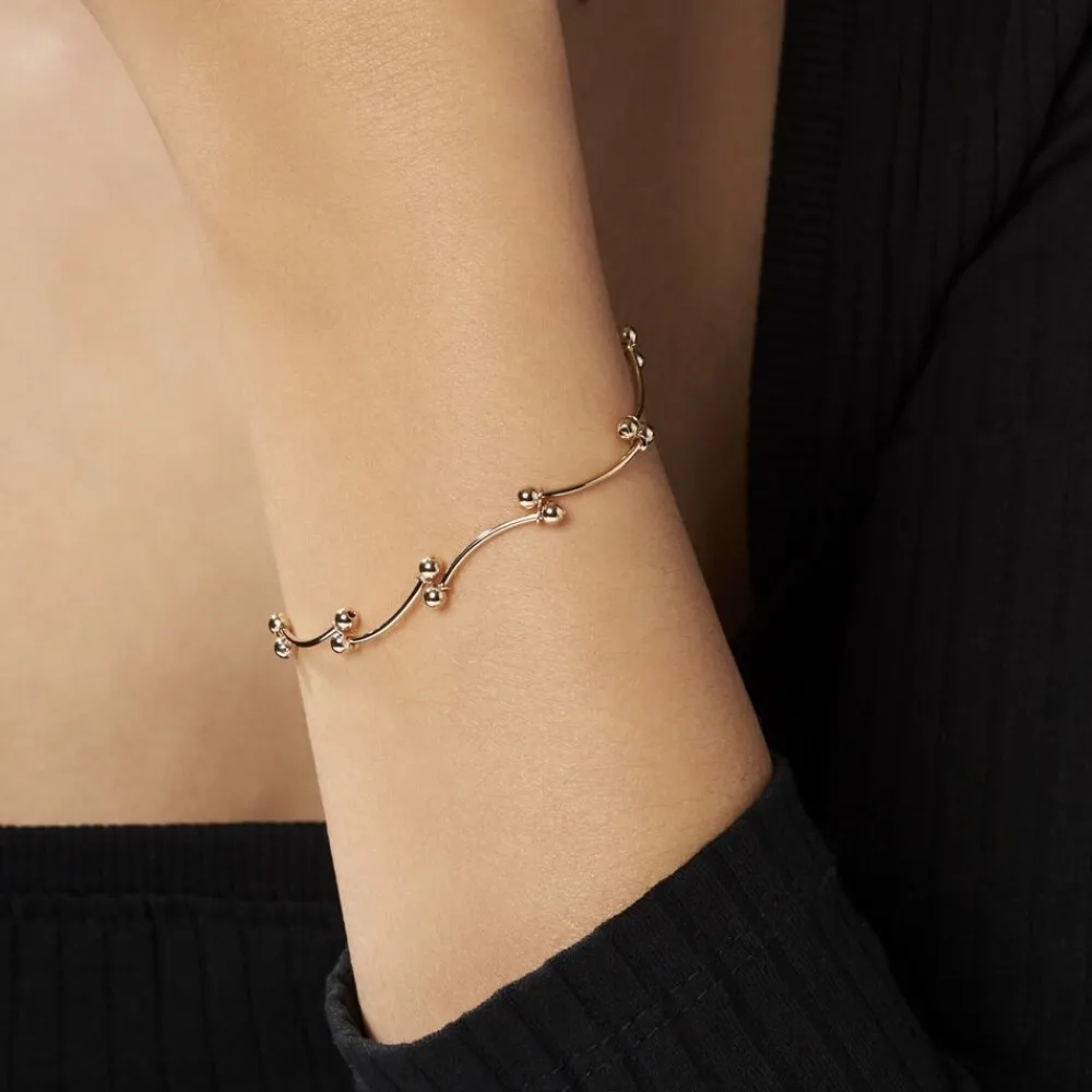 Bracelet Assma Plaqué Or Jaune|Marc Orian Hot