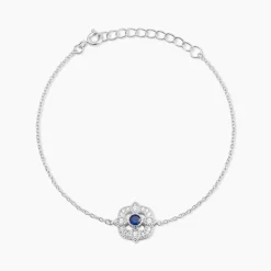 Bracelet Astrea Argent Blanc Oxyde De Zirconium