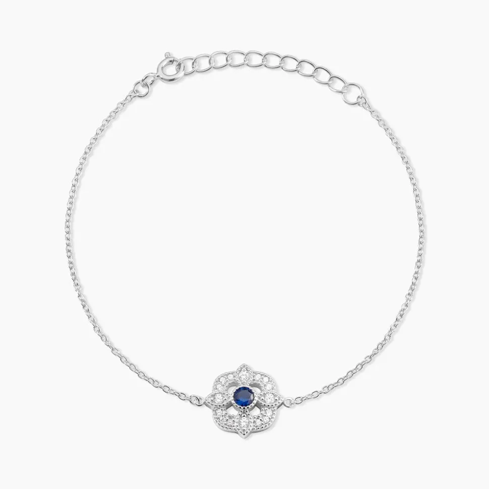 Bracelet Astrea Argent Blanc Oxyde De Zirconium
