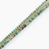 Bracelet Athena Acier Doré Jaspe Africain