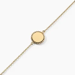 Bracelet Aurore Acier Jaune Forme