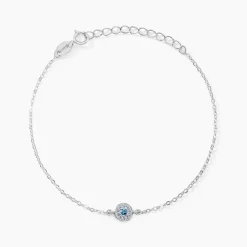 Bracelet Auxana Argent Blanc Oxyde De Zirconium|Marc Orian Clearance