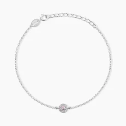 Bracelet Auxana Argent Blanc Oxyde De Zirconium|Marc Orian Discount