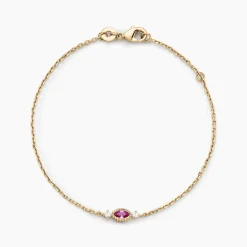 Bracelet Azel Plaqué Or Jaune Oxyde De Zirconium|Marc Orian Discount