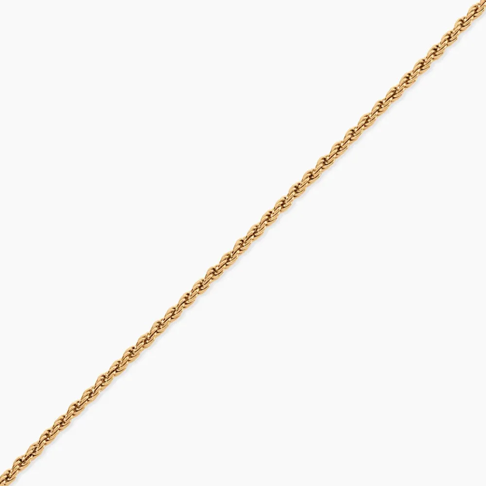 Bracelet Azelys Maille Corde Plaqué Or Jaune|Marc Orian Clearance