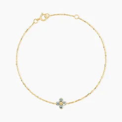 Bracelet Belovia Or Jaune Topaze