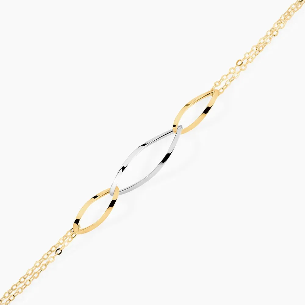 Bracelet Benedicte Or Bicolore|Marc Orian