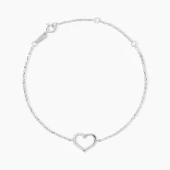 Bracelet Bertille Argent Blanc Oxyde De Zirconium