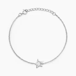 Bracelet Bess Argent Blanc