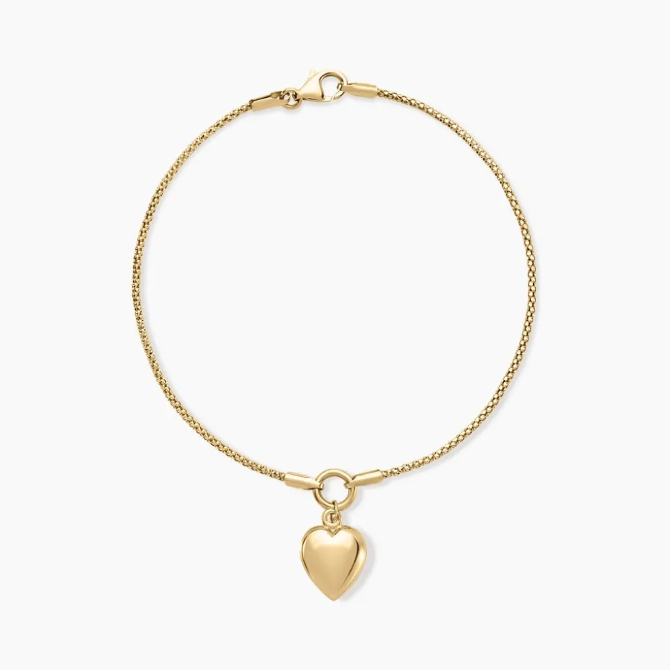 Bracelet Big Love Or Jaune