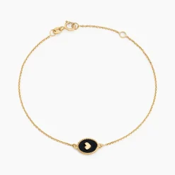 Bracelet Black Jack Or Jaune