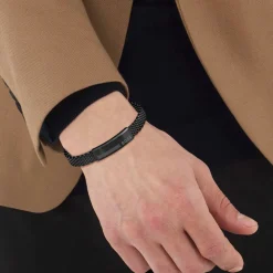 Bracelet Boss Alen Acier Noir