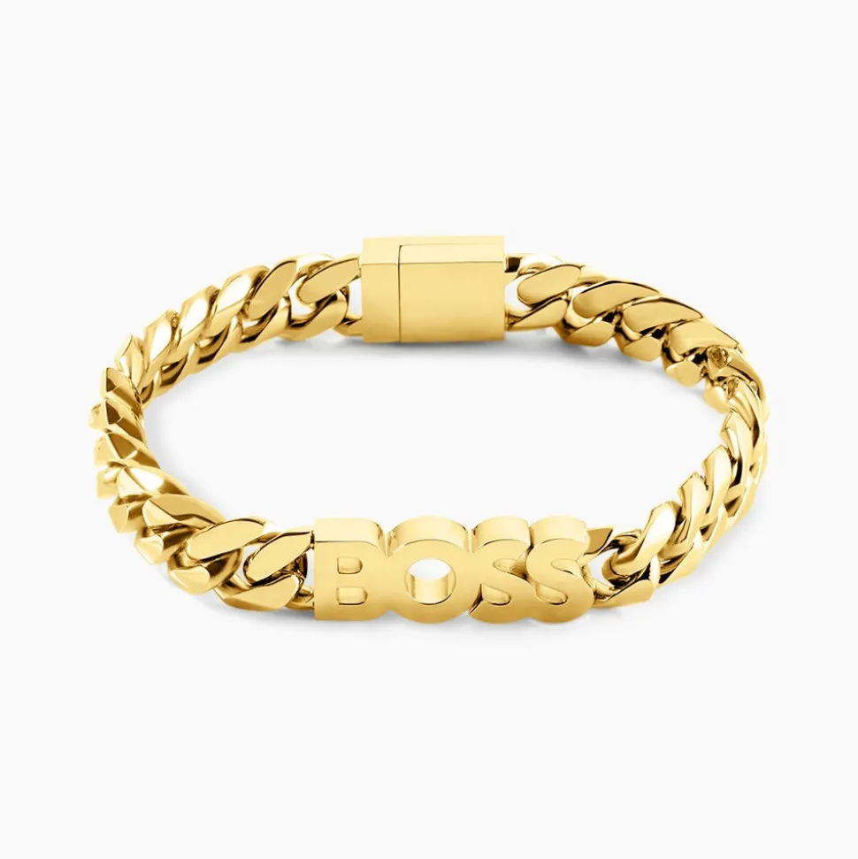 Bracelet Boss Kassy Acier Jaune
