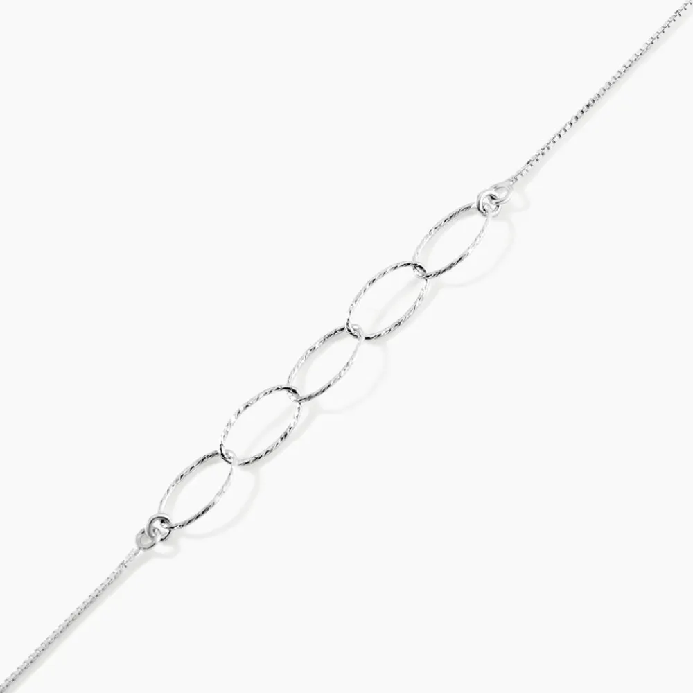 Bracelet Bulle Argent Blanc|Marc Orian New