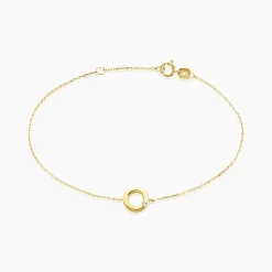 Bracelet Caius Or Jaune Oxyde De Zirconium