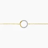 Bracelet Cajsa Or Jaune Oxyde De Zirconium
