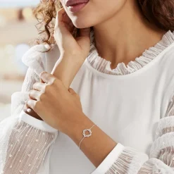 Bracelet Calandra Argent Blanc Oxyde De Zirconium|Marc Orian Sale