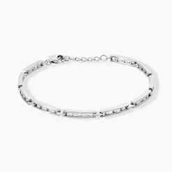 Bracelet Calina Argent Blanc Oxyde De Zirconium|Marc Orian Sale