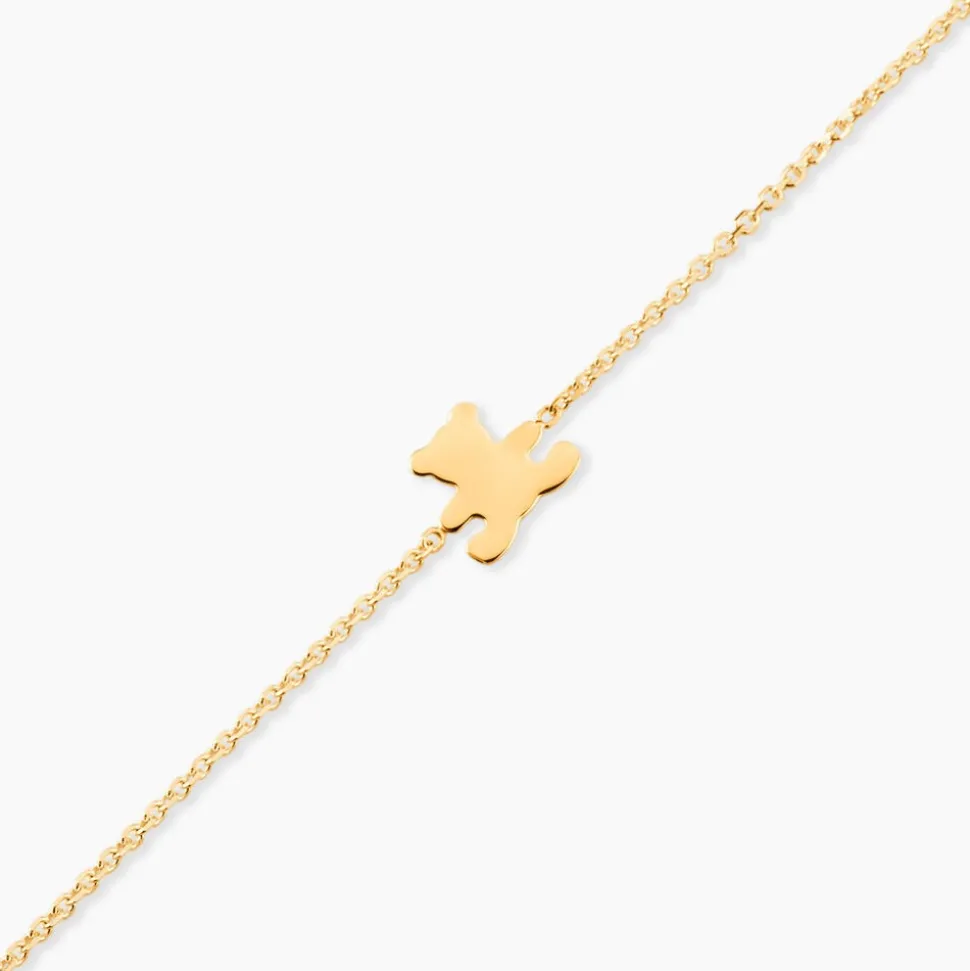 Bracelet Calina Ourson Or Jaune