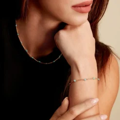 Bracelet Calliope Plaqué Or Doré Amazonite|Marc Orian Clearance