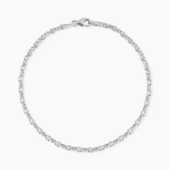 Bracelet Capucin Maille Marine Plate|Marc Orian Hot