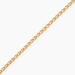 Bracelet Capucin Maille Marine Plate|Marc Orian Online