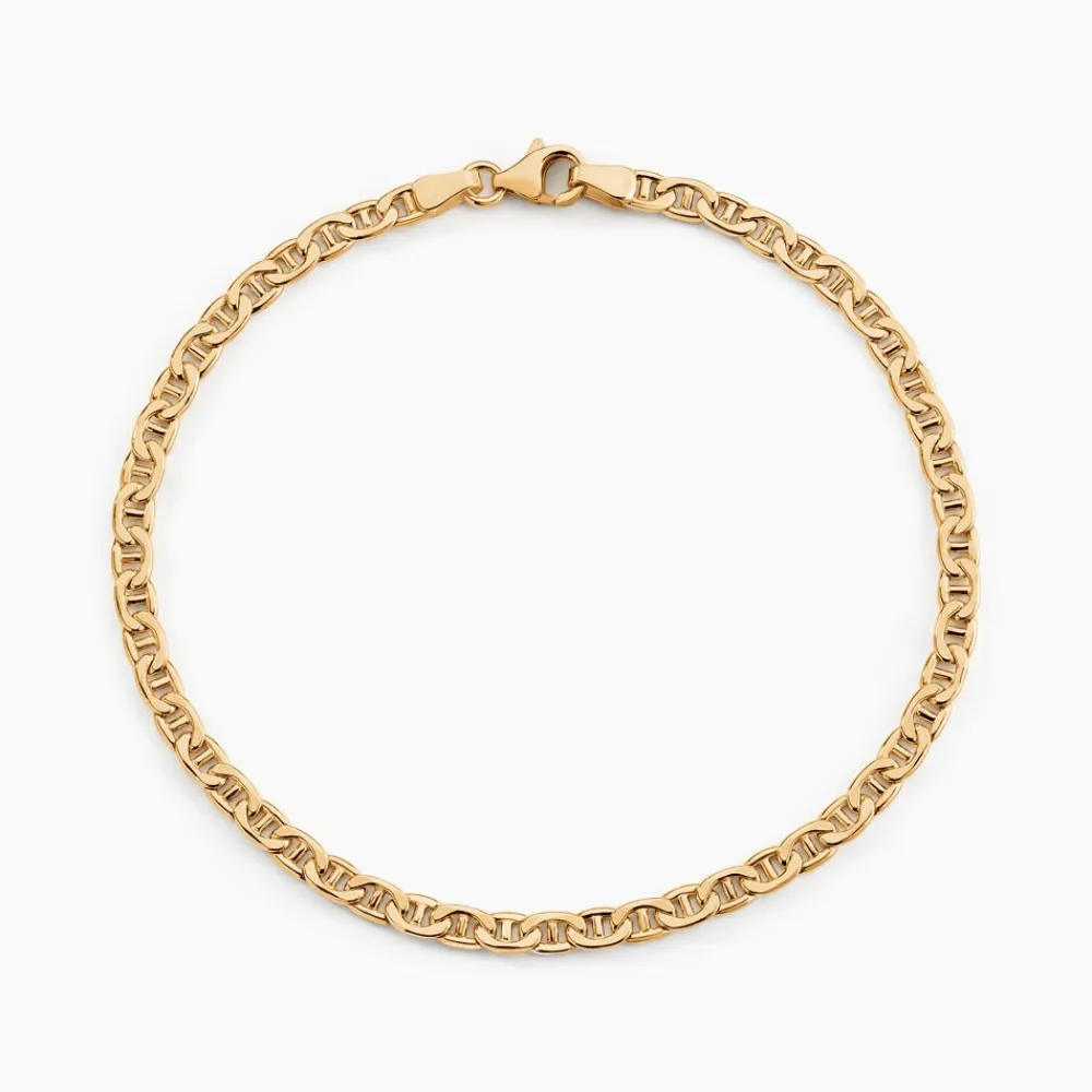 Bracelet Capucin Maille Marine Plate|Marc Orian New