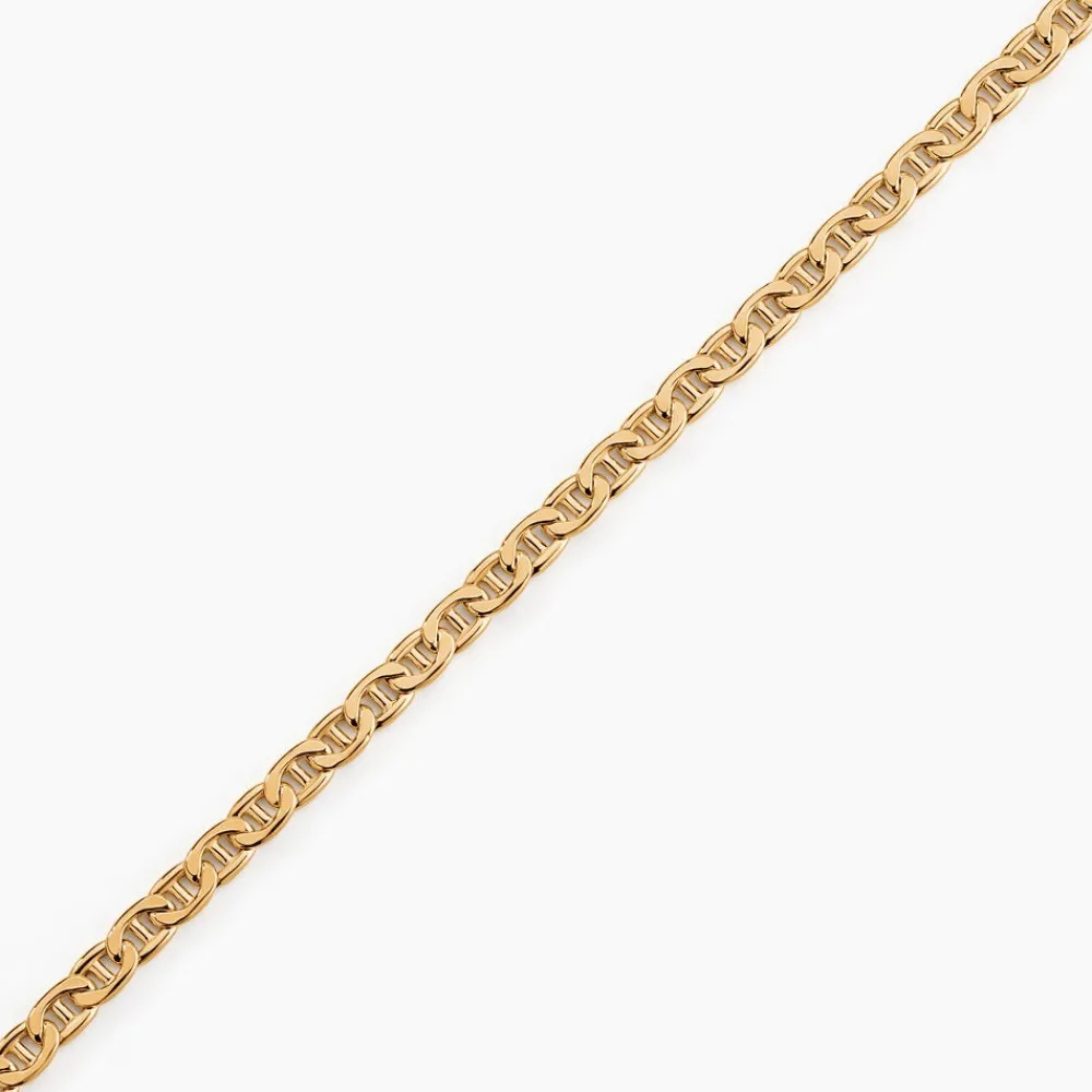 Bracelet Capucin Maille Marine Plate|Marc Orian New