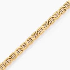 Bracelet Capucin Maille Marine Plate|Marc Orian