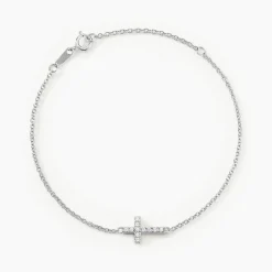 Bracelet Carlie Argent Blanc Oxyde De Zirconium
