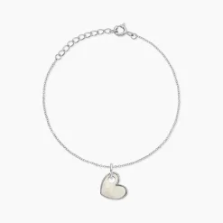 Bracelet Charla Argent Blanc Nacre
