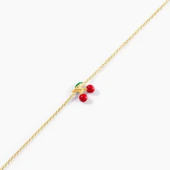 Bracelet Cherry Cerise Or Jaune