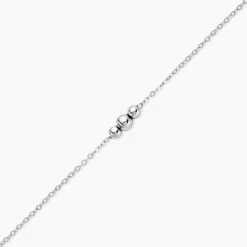 Bracelet China Argent Blanc
