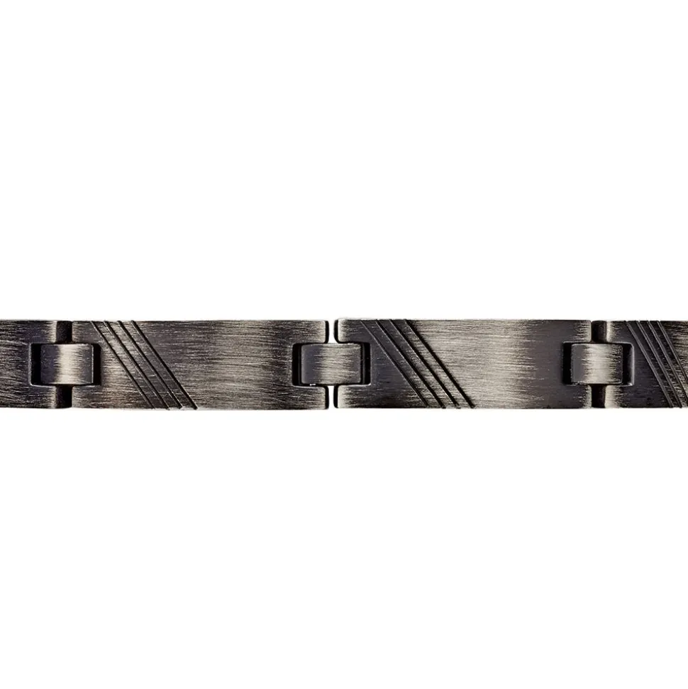 Bracelet Clara-rose Acier Noir
