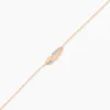 Bracelet Clodie Or Rose Diamant