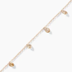 Bracelet Collie Argent Rose Oxyde De Zirconium|Marc Orian