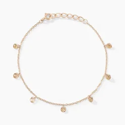 Bracelet Collie Argent Rose Oxyde De Zirconium|Marc Orian