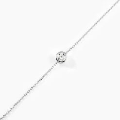 Bracelet Columbine De Zirconium Blanc|Marc Orian Best