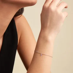 Bracelet Constantin Argent Blanc Oxyde De Zirconium|Marc Orian Online