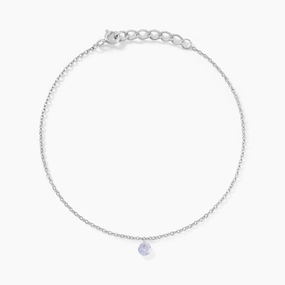 Bracelet Constantin Argent Blanc Oxyde De Zirconium|Marc Orian Online